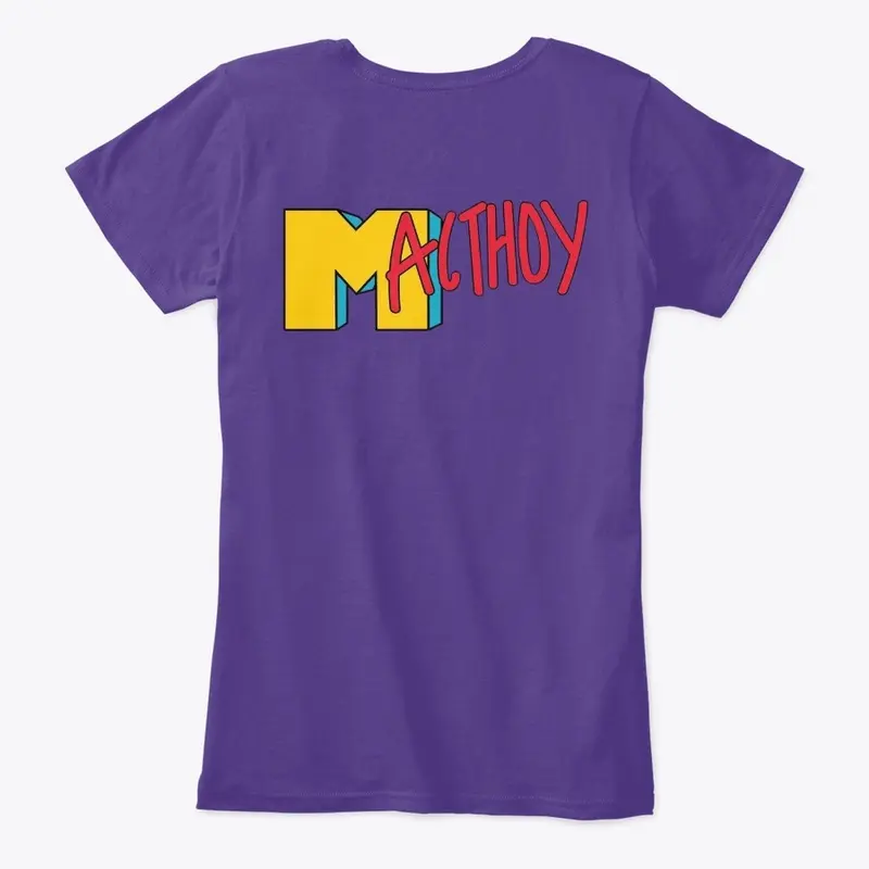 MacThoy 90's themed shirts