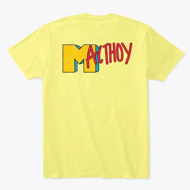 MacThoy 90's themed shirts